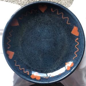 Vintage 1987 Turtlecreek Potters Redware | 7.75in Plate